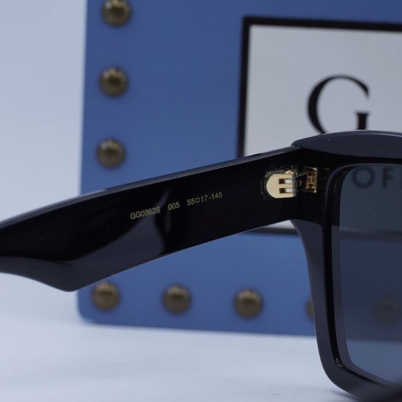 Final Price! Gucci GG0962S 005 Black/Grey Sunglasses - Picture 8 of 12